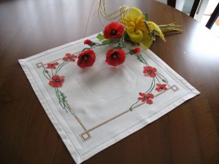 Tovaglietta con papaveri