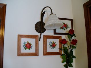 Trio quadretti con rose