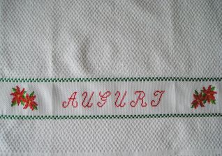 Asciugapiatti stelle di Natale