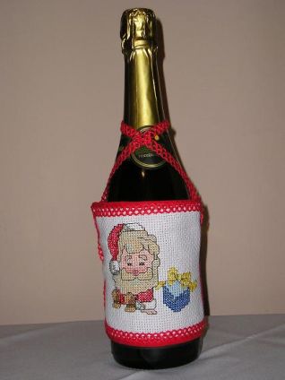Copribottiglia natalizio
