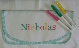 Busta colorata per Nicholas