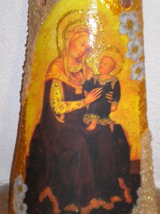 decorazione sù Tegola