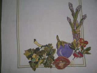 particolare del centro tavola