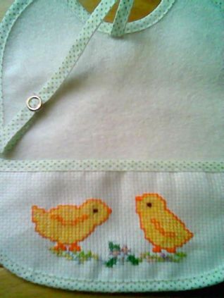 Bavaglino con pulcini