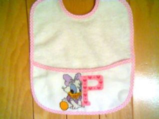 Bavaglino Paperina baby