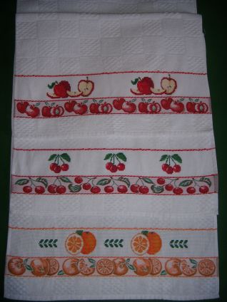 Aciugamani cucina frutta