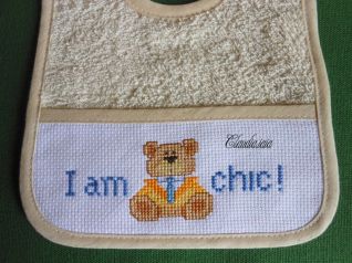 Bavaglino Orsetto I am chic_2