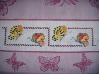 Canovaccio Farfalle in Coppia_particolare