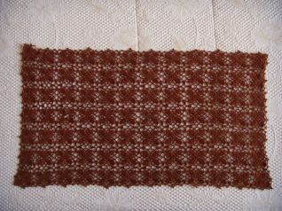 centrini uncinetto marrone_rettangolare