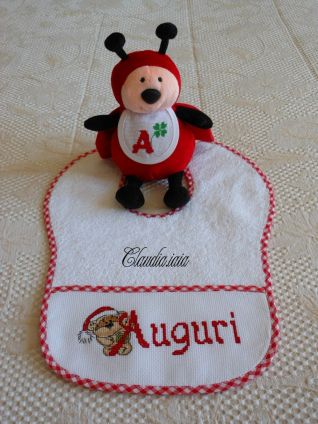 Completo bavaglino e coccinella_1