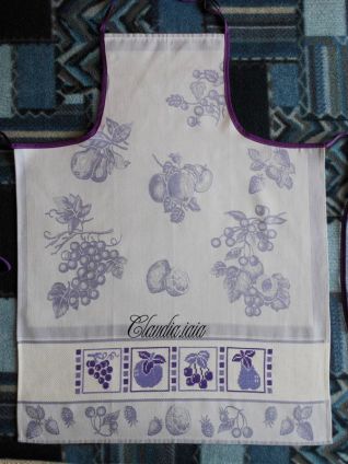 Grembiule Frutta Violetto