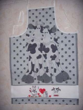 Grembiule Mucche per Paola
