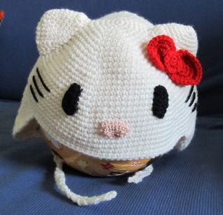 Cappellino Hello Kitty in lana