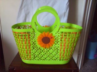 borsa mare arancione