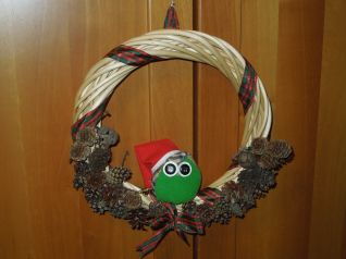 ghirlanda gufetto dritta