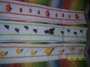 Strofinacci con frutta 2