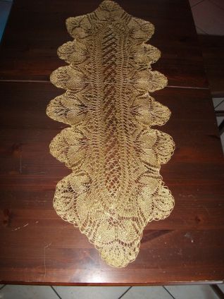 Corsia dorata a maglia