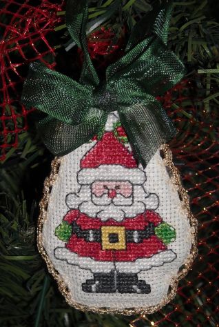 babbo natale ad alberello