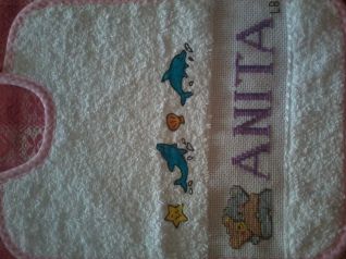 bavaglino orsetti bimba