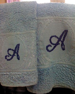 Asciugamani iniziale A