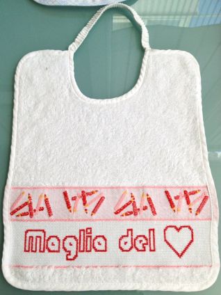 bavaglini per La maglia del cuore