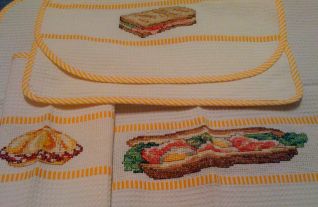 Set tovaglietta/tovagliolo/portaposate