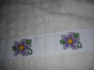 asciugamani passiflora particolare 