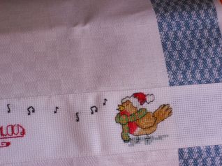 asciugapiatti nalalizio con ucellino canterino 