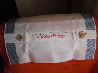 asciugapiatti natalizio 