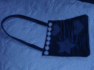 Borsetta bimba jeans stelle e cuori 4