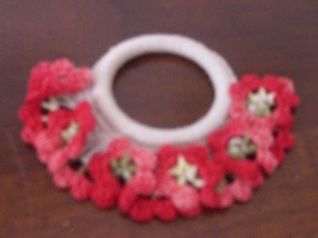 Portatovagliolo floreale singolo