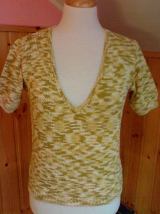 MAGLIETTA MEZZE MANICHE MELANGE