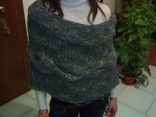 MANTELLA GRIGIA MELANGE