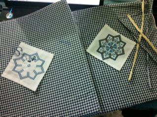 cuscini per le sedie della mia cucina