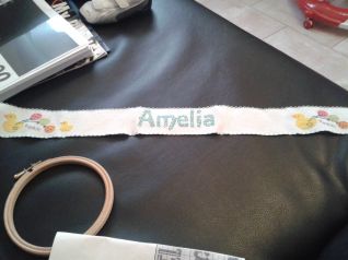 nricamo per lenzuolino