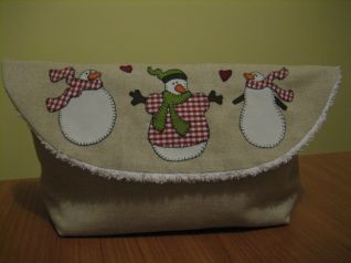 beauty-case con applique 