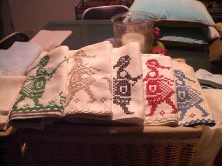 cinque piccole guardiane d'oche