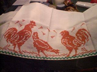 striscia con i galli