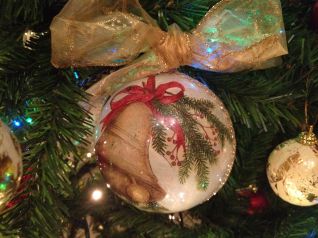 Palla natalizia campana