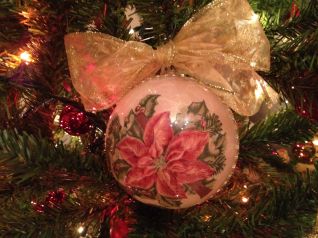 Palla natalizia stella