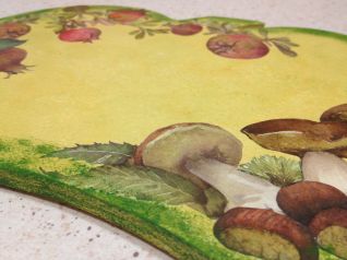 Sottopentola in legno dettaglio