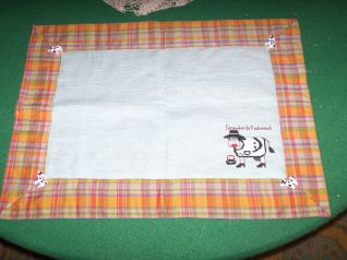 tovaglietta americana