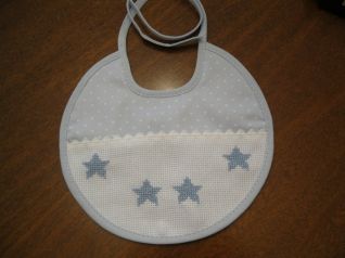 bavaglino con le stelline