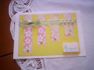 biglietto bandierine