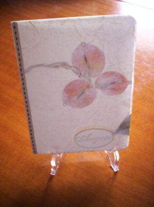 biglietto fiori pressati