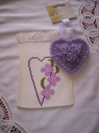 sacchettino cuore sapone