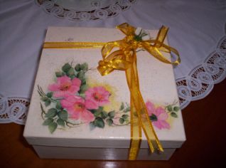 scatola fiori