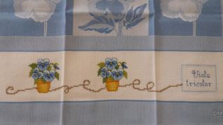 strofinaccio cestini viole