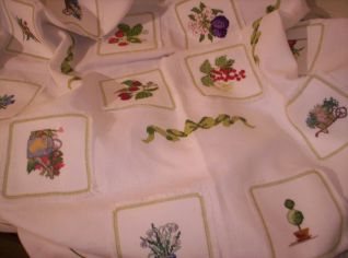 tovaglia  piastrelle country