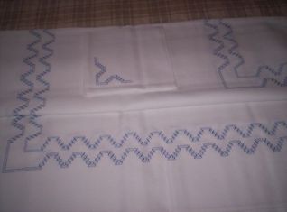 tovaglia vagonite azzurra